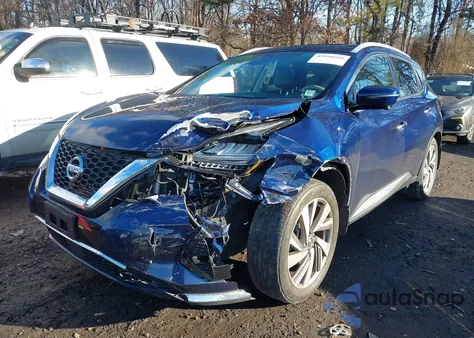 2020 Nissan Murano Sl Intelligent Awd z USA, uszkodzony, nr VIN 5N1AZ2CS0LN172003